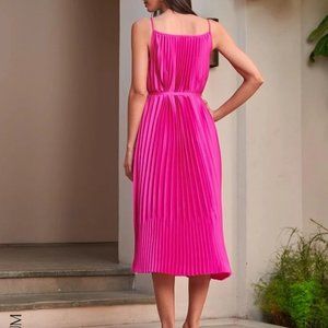 BARBIE Dress in HOT Pink XS NWT